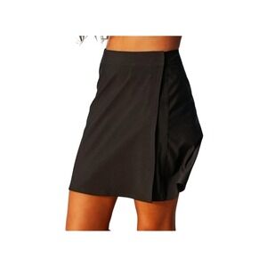 RipSkirt Hawaii Womens Large Black Quick Dry Travel Swim Cover-Up Wrap Skirt